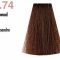 Profesionalna barva NOUVELLE 100ml 5.74