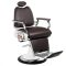 Barber stol MOTO rjav